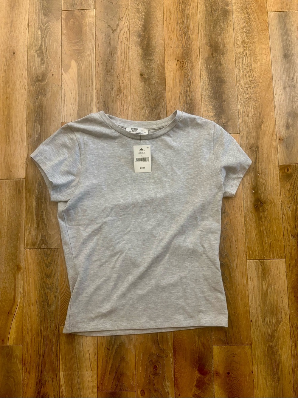 Cotton On Heather Gray Crewneck Tee NWT